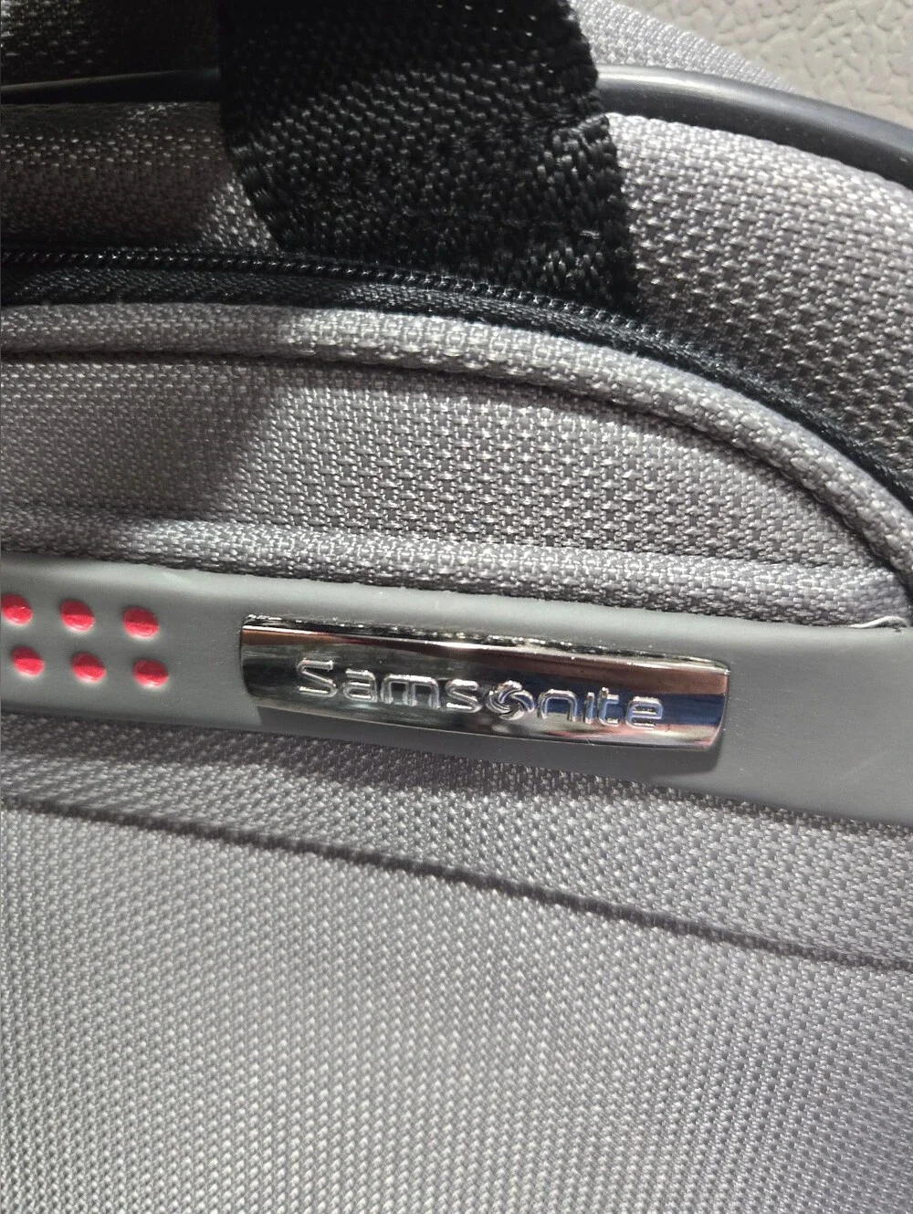 Samsonite Gray Travel Briefcase Tote -